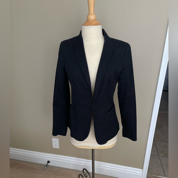 Massimo Dutti black blazer - size 8 US - Picture 1 of 12
